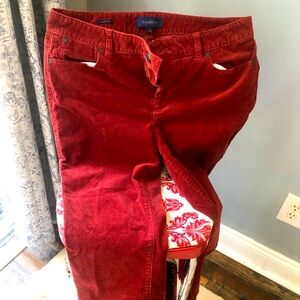 Talbots signature corduroy pants size 10